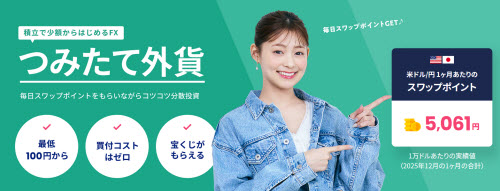 SBI FXトレード[ジャンボ宝くじ付きつみたて外貨]